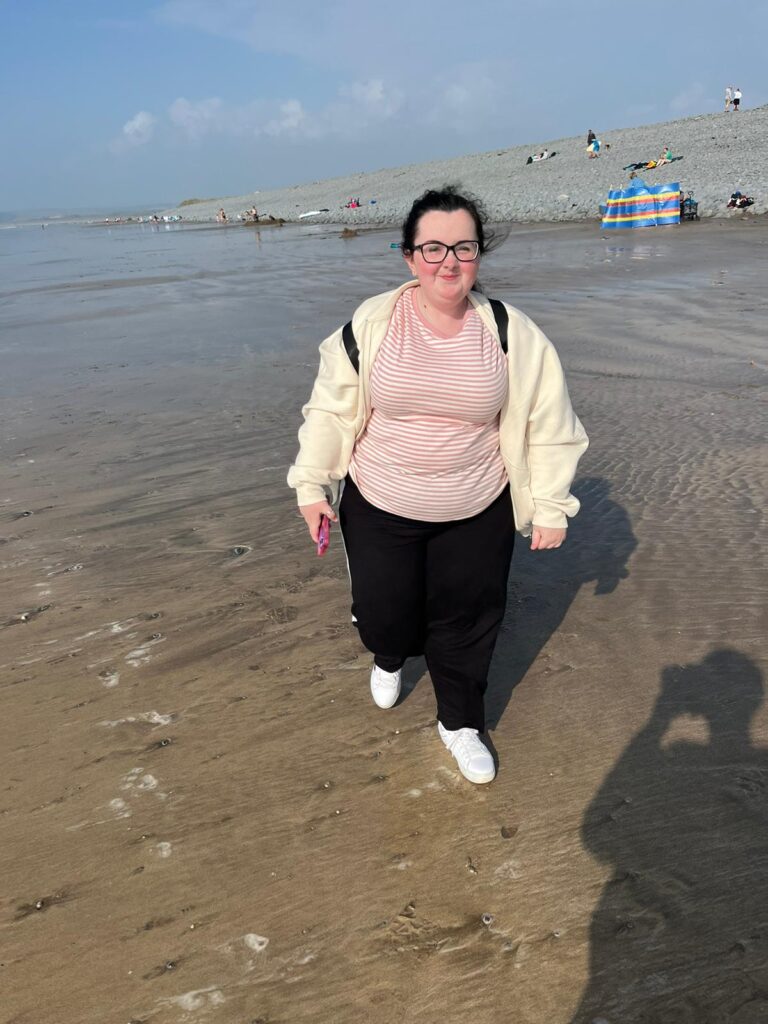 Tasmin walking on a beach

Tasmin lives with various rare conditions—APDS2 (activated phosphoinositide 3-kinase δ syndrome), postural orthostatic tachycardia syndrome, mast cell activation syndrome, oral allergy syndrome, histamine intolerance, aquaporin-4 antibody and MCADD (medium-chain acyl-CoA dehydrogenase deficiency). 
