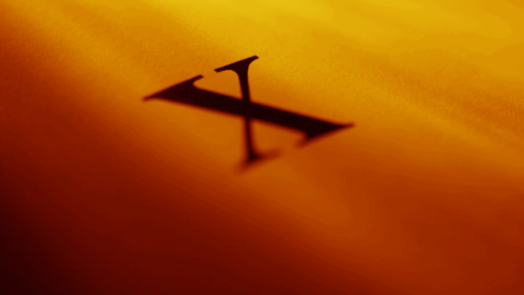 An image of a large X to denote the X Files