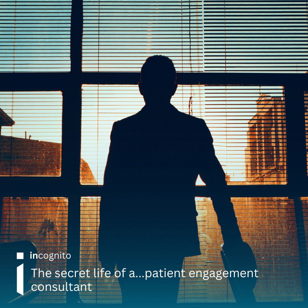 Image of a business man looking out the window of an office through blinds