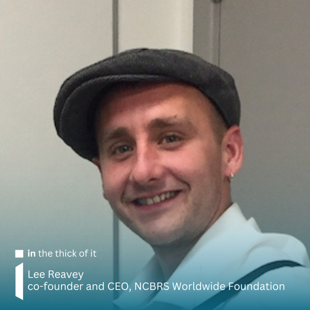 Headshot photo of Lee Reavey