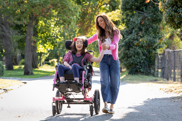 Nicole with her daughter, Josie