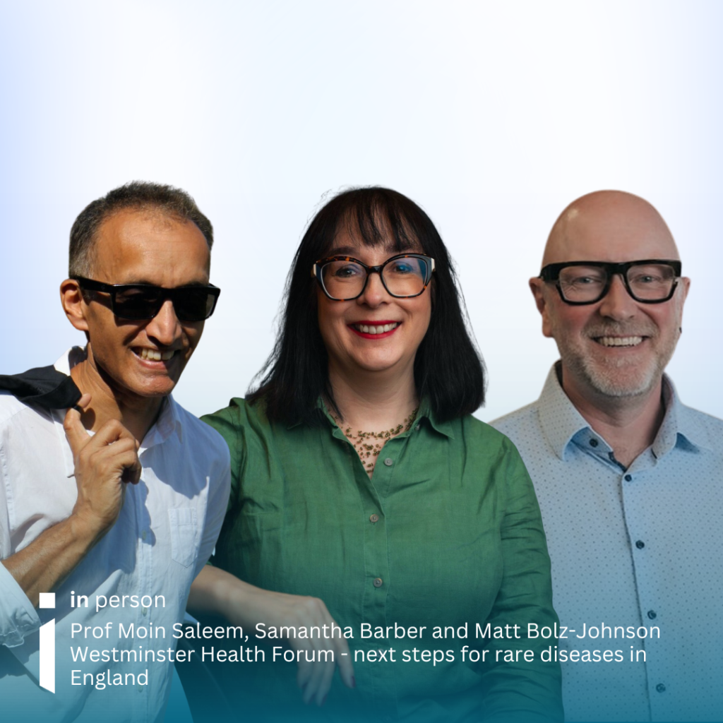 Headshot photo of Prof Moin Saleem, Samantha Barber and Matt Boltz-Johnson
