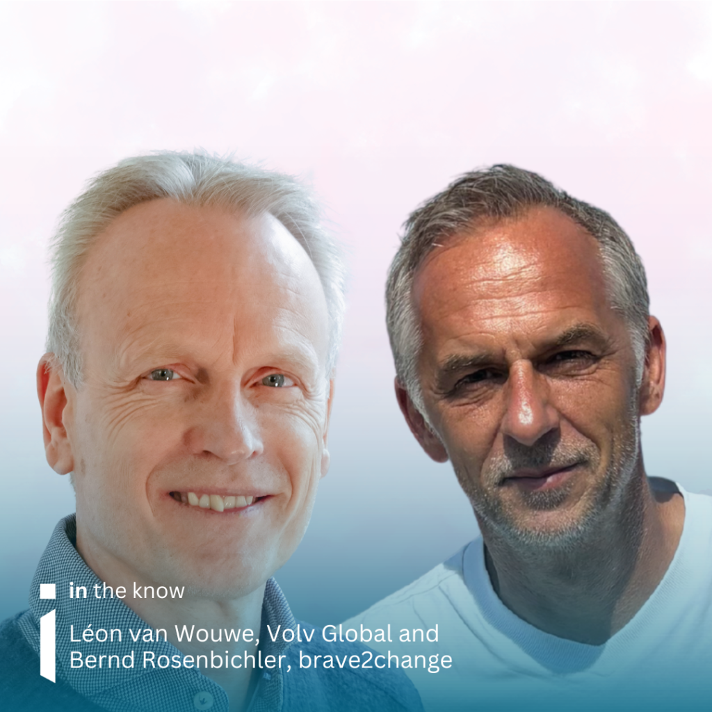 Image of Leon van Wouwe and Bernd Rosenbichler from brave2change