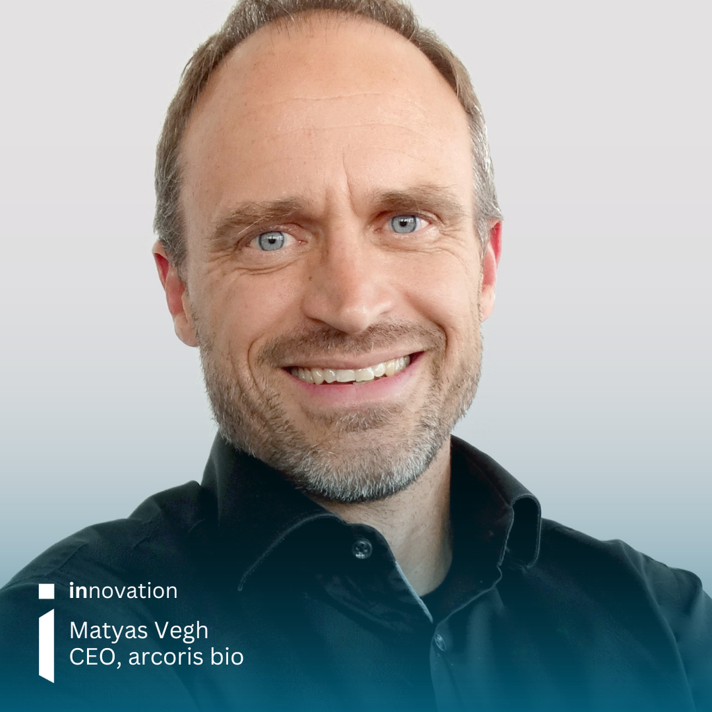 Image of Matyas Vegh, CEO, arcoris bio
