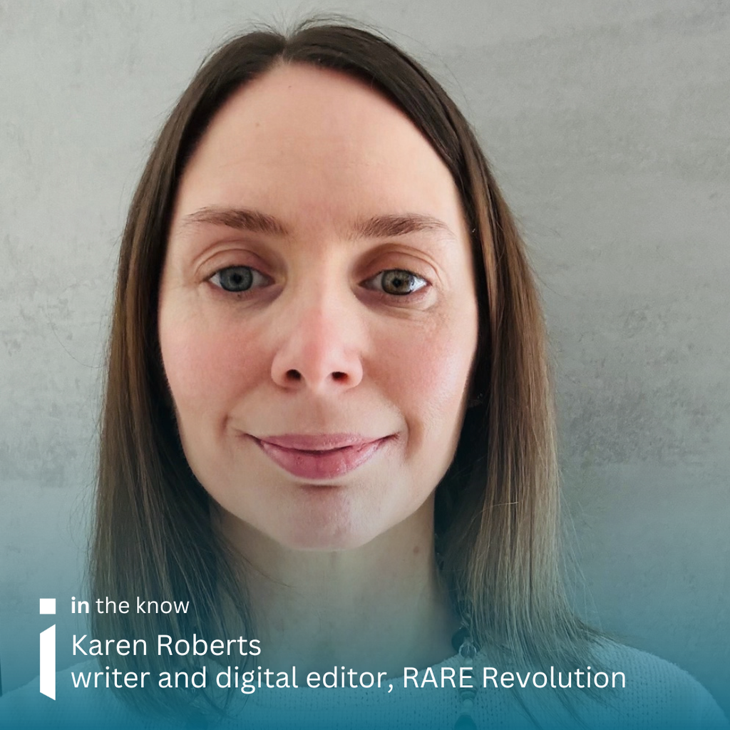Headshot image of Karen Roberts, writer and digital editor, RARE Revolution
