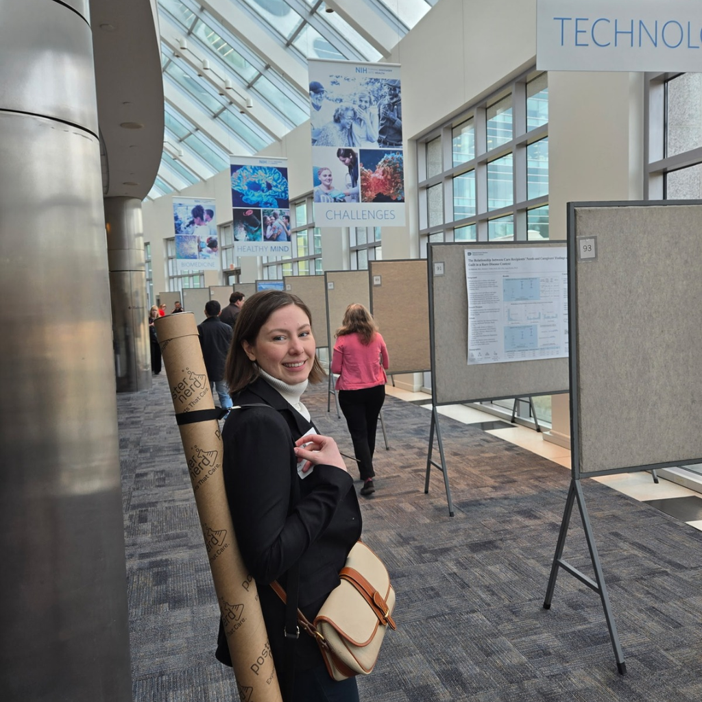Image of representative from Situs Foundation at the International Situs Inversus Awareness Day 