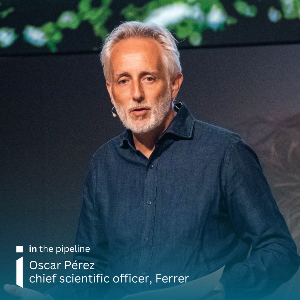 Headshot of Oscar Pérez, chief scientific officer, Ferrer
