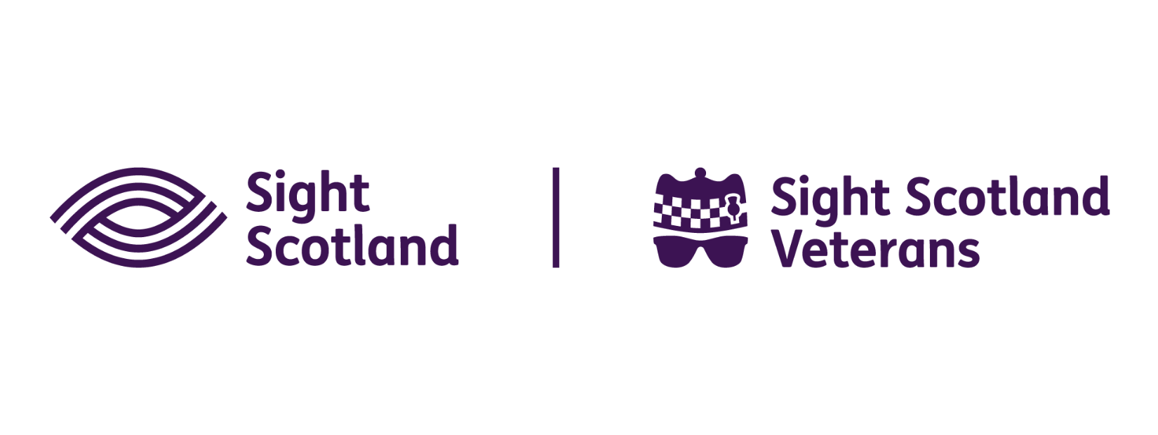 Sight Scotland and Sight Scotland Veterans logo's
